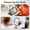 10 x Lupa se světlem a stojanem, flexibilní husí krk Náhled obrázku produktu 3