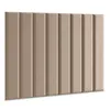A wall panel with vertical padding, presented against a white background. Podgląd zdjęcia produktu