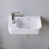 AQUABATOS Hängewaschbecken Keramik Waschtisch Produktbild-Vorschau 6