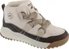 A single beige and brown Skechers women's sneaker is shown from the side against a white background. Produktbild-Vorschau