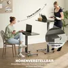 HOMCOM Stehpult Höhenverstellbar C-förmig Schreibtisch mit Produktbild-Vorschau 4
