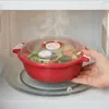 2 Stück Set Mikrowellenschüssel mit Deckel und Dampfventil Produktbild-Vorschau 3