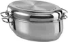 GSW Edelstahl Bräter oval 38 cm, 3 in 1 -  neuwertig Produktbild-Vorschau 4
