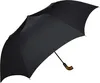 Regenschirm SCHWARZ automatisch groß leicht unifarben 120 Produktbild-Vorschau 7