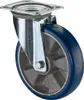 Lenkrolle Rad- 100 mm Tragfhigkeit 200 kg Polyurethan Produktbild-Vorschau 2