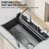 75x45 cm, RVS wastafel voor de keuken, groot, met één kom. Productafbeelding-voorbeeld 7