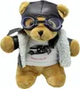 A plush teddy bear dressed as a pilot. Produktbild-Vorschau