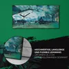 Wanduhr Bürouhr Leinwand Bild 60x30 Ankunft Zuges Gare Produktbild-Vorschau 5