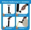 Bituxx Universal Öl Absaugpumpe Pumpe Manuell Handpumpe 6L Produktbild-Vorschau 3