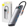 Baseus Metal Gleam Series multifunktionaler USB HUB 7in1 Produktbild-Vorschau 1