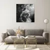 Bilder auf glas - Einteilig - Retro Vintage Frau - 70x70cm Produktbild-Vorschau 7