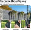 NYVI Polyrattan Sichtschutzstreifen Privafence Braun und Produktbild-Vorschau 5