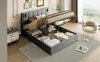 CDGlobal Polsterbett 140x200cm, Boxspringbett mit Produktbild-Vorschau 14