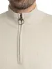 Barbour Baumwollstrick mit halbem Reißverschluss, Beige XL Produktbild-Vorschau 4