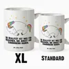 Mr. & Mrs. Panda Riesenkaffeetasse Einhorn Nacht - Weiß - Produktbild-Vorschau 3