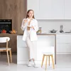 Relaxdays Esszimmerhocker aus Bambus, Sitzhocker Küche, Produktbild-Vorschau 2