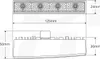 Luci Diurne Drl 540 Per 01528(Ms18) Anteprima dell’immagine prodotto 8