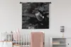 MuchoWow® Wandteppich Wandbehang Kolibri zwischen lila Produktbild-Vorschau 1