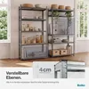 Steckregal Werkstattregal 1800x900x400 mm, 5 Ebenen, Farbe Produktbild-Vorschau 2