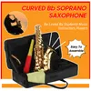 Bb-Sopransaxophon, Goldlack, Messingsaxophon, mit Produktbild-Vorschau 9