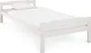 Massivholzbett MORITZ Einzelbett 90x200cm, weiß - Produktbild-Vorschau 3