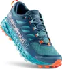 Trailrunning-Schuhe "Lycan II Woman" von La Sportiva in Blau und Orange mit rutschfester Sohle. Podgląd zdjęcia produktu
