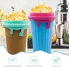 Slush Becher 2-teiliges Set,Silikon Squeeze Cup Slush Eis Produktbild-Vorschau 4