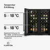 Klarstein Shiraz Weinkühlschrank 2 Zonen - 36 Flaschen, Produktbild-Vorschau 4