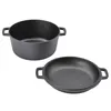 TAINO Dutch Oven 6L Gusseisen Deckel Ø 25cm Produktbild-Vorschau 2