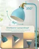 Lampe sur pied industrielle EDISHINE, tête réglable, avec Voir les images du produit 2