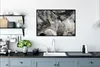 MuchoWow® Gerahmtes Poster Marmor - Schwarz - Gold - Grau Produktbild-Vorschau 3