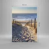 Bilder auf glas - Einteilig - Meer Strand Düne - 50x70cm - Produktbild-Vorschau 3