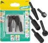 wolfcraft 5-tlg. Raspel-/Versenkbohrer-Set Stahl 2540000 Produktbild-Vorschau 2
