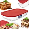 Orion | Casseruola con coperchio - 39 X 24 X 7 Cm - Vetro Anteprima dell’immagine prodotto 6