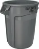 Poubelle Rubbermaid Brute grise 121 L Voir les images du produit 7
