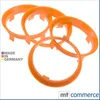 4X Zentrierringe 60,1 x 58,1 mm orange Felgen Ringe Produktbild-Vorschau 1