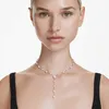 Swarovski Uni Ariana Grande x Swarovski Collier en Y blanc Voir les images du produit 6