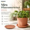 Pflanztopfuntersetzer Mira Terrakotta Ø 58cm - Rund Produktbild-Vorschau 7