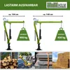 Pickup Kran Stahl Tragkraft 900 kg 360° drehbar mit Produktbild-Vorschau 5