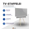 TV-Ständer mit Soundbarhalter, Farbe:Hell Produktbild-Vorschau 8