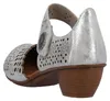 Sandalen mit Absatz aus Leder Produktbild-Vorschau 4