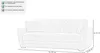 Schlafsofa Schlafcouch grau 231 cm mit Bettkasten - ACUN - Produktbild-Vorschau 2