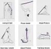 Merco Yoga 8 Cell Stretching Strap Yellow Pack 1 pc Voir les images du produit 2