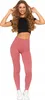 Gerippte Leggings mit hoher Taille für Damen mit Rippung Produktbild-Vorschau 2