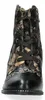 Laura Vita Damen Extravagante Stiefelette mit floralem Produktbild-Vorschau 4
