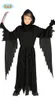 A child wearing a grim reaper costume holding a fake knife. Produktbild-Vorschau