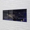 Glasbilder 125x50 Wandkunst Licht Himmel Karte Produktbild-Vorschau 2