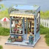 Puzzle 3D, Mini Domek DIY, Niebieski Kwiat Anny, Cutebee, Podgląd zdjęcia produktu 4