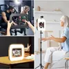 Verstellbare LED Ringlampe, Wiederaufladbares Handy Produktbild-Vorschau 11