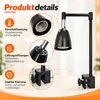 Terrarienlampe UVB, UVA Sonnenplatz Wärmelampe für Produktbild-Vorschau 2
